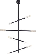 Rousseau Large Articulating Chandelier | Bronze | Seeded Glass