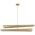 Piel 52" Multi-Positional Chandelier | Antique-Burnished Brass