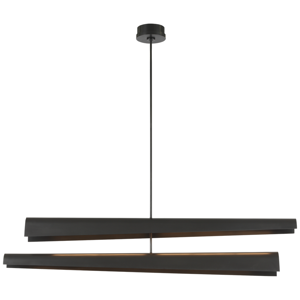 Piel 52" Multi-Positional Chandelier | Bronze