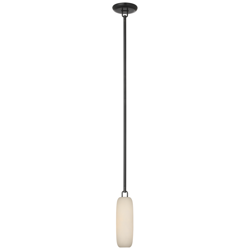 Formosa 11" Single Pendant | Bronze | Alabaster