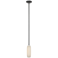 Formosa 11" Single Pendant | Bronze | Alabaster