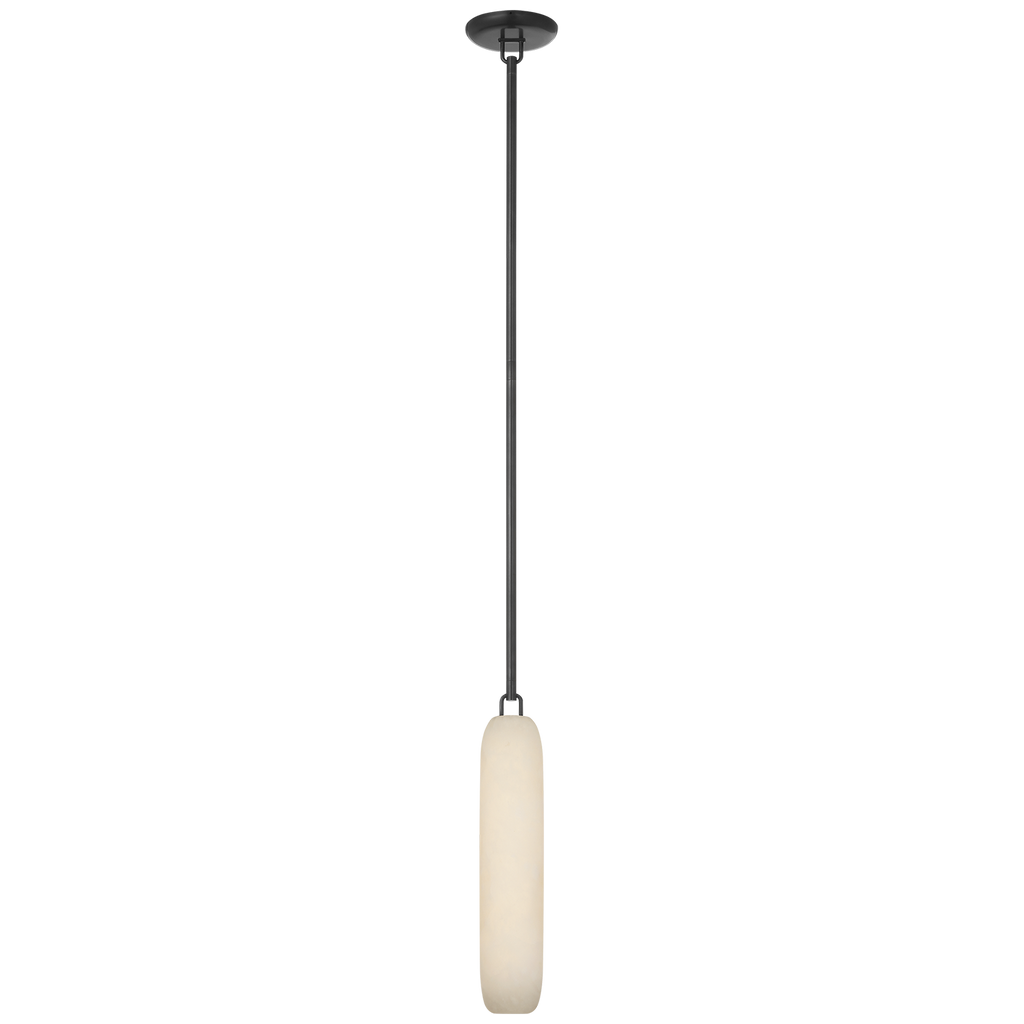 Formosa 17" Single Pendant | Bronze | Alabaster