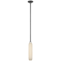 Formosa 17" Single Pendant | Bronze | Alabaster