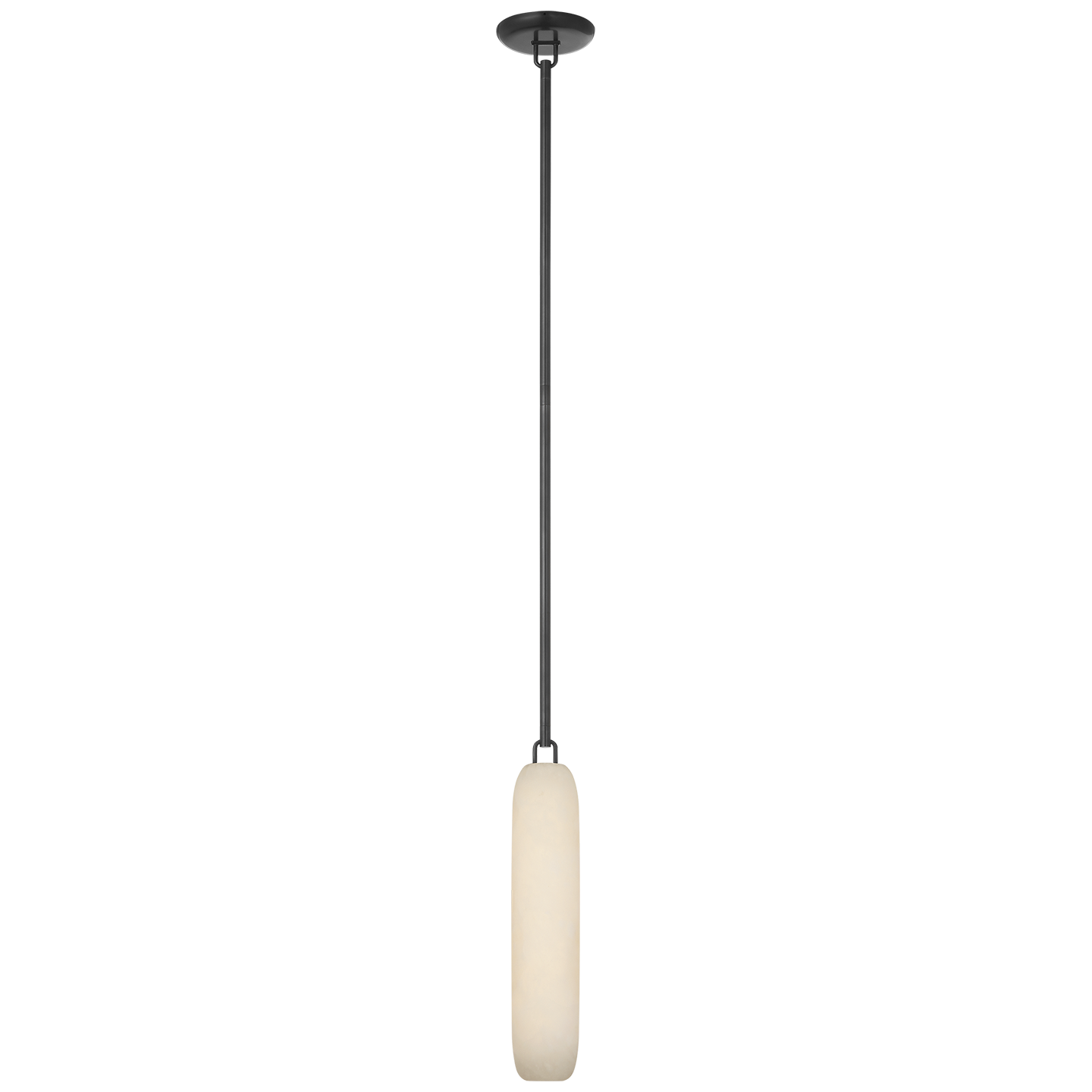 Formosa 17" Single Pendant | Bronze | Alabaster
