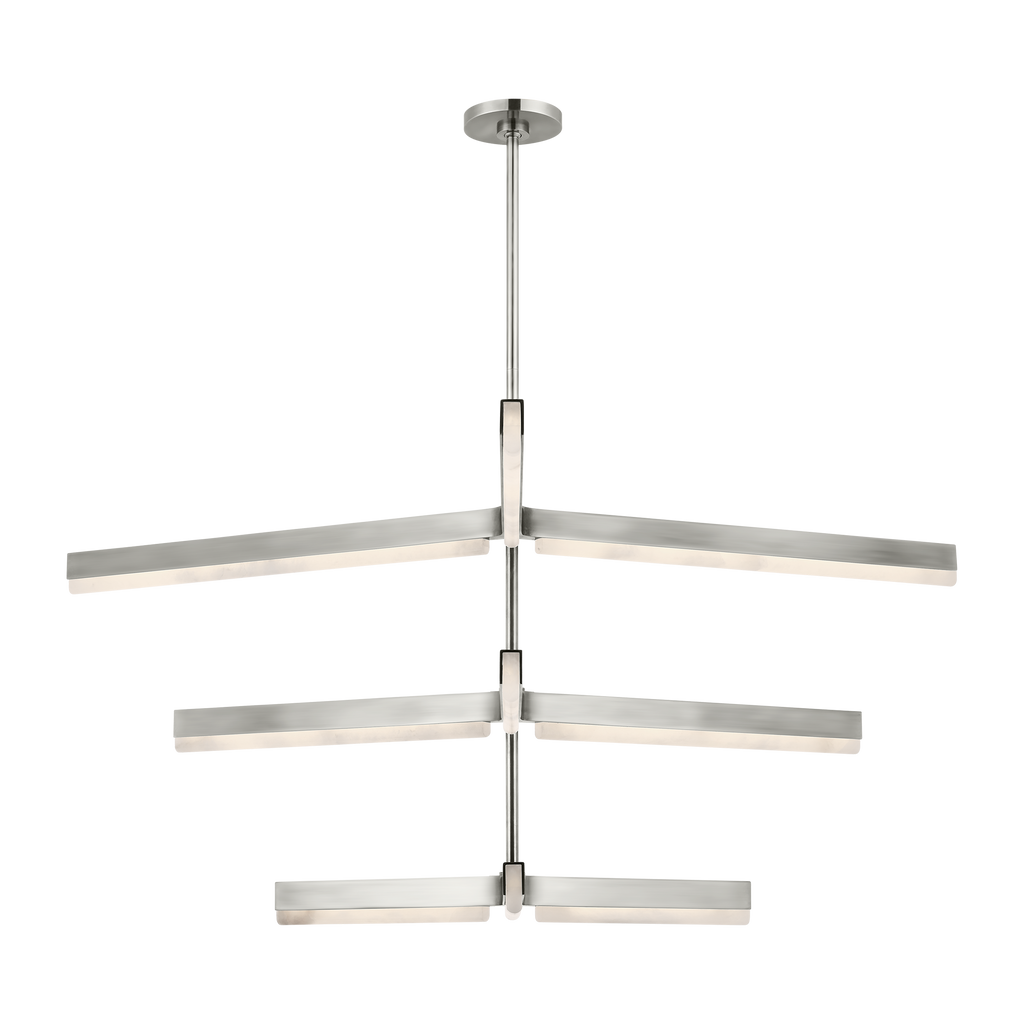 Linea 56 Three Tier Chandelier antique Nickel 2700K 90 CRI