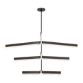 Linea 56 Three Tier Chandelier Bronze 2700K 90 CRI
