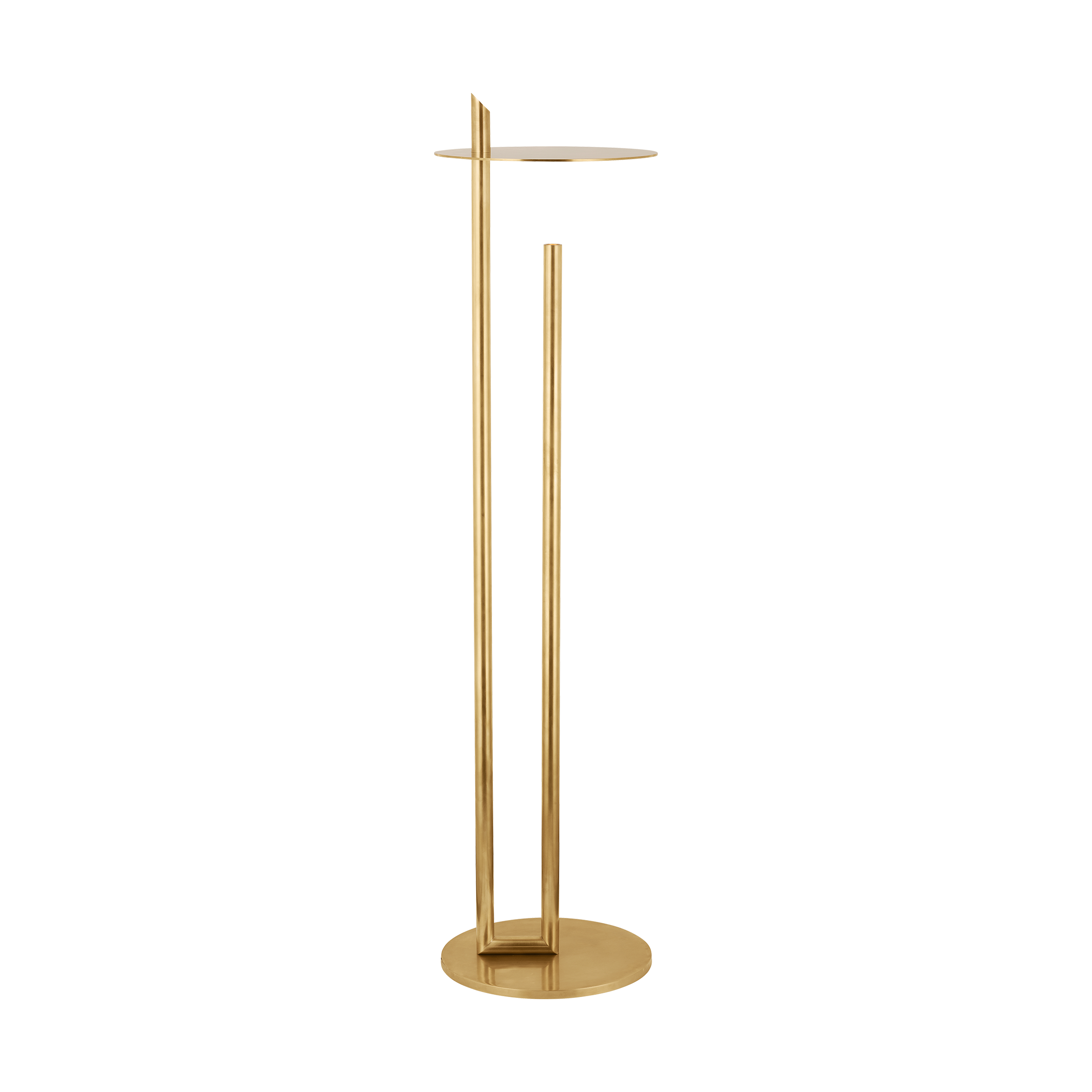 Fielle Large Floor Lamp Natural Brass 2700K 90 CRI
