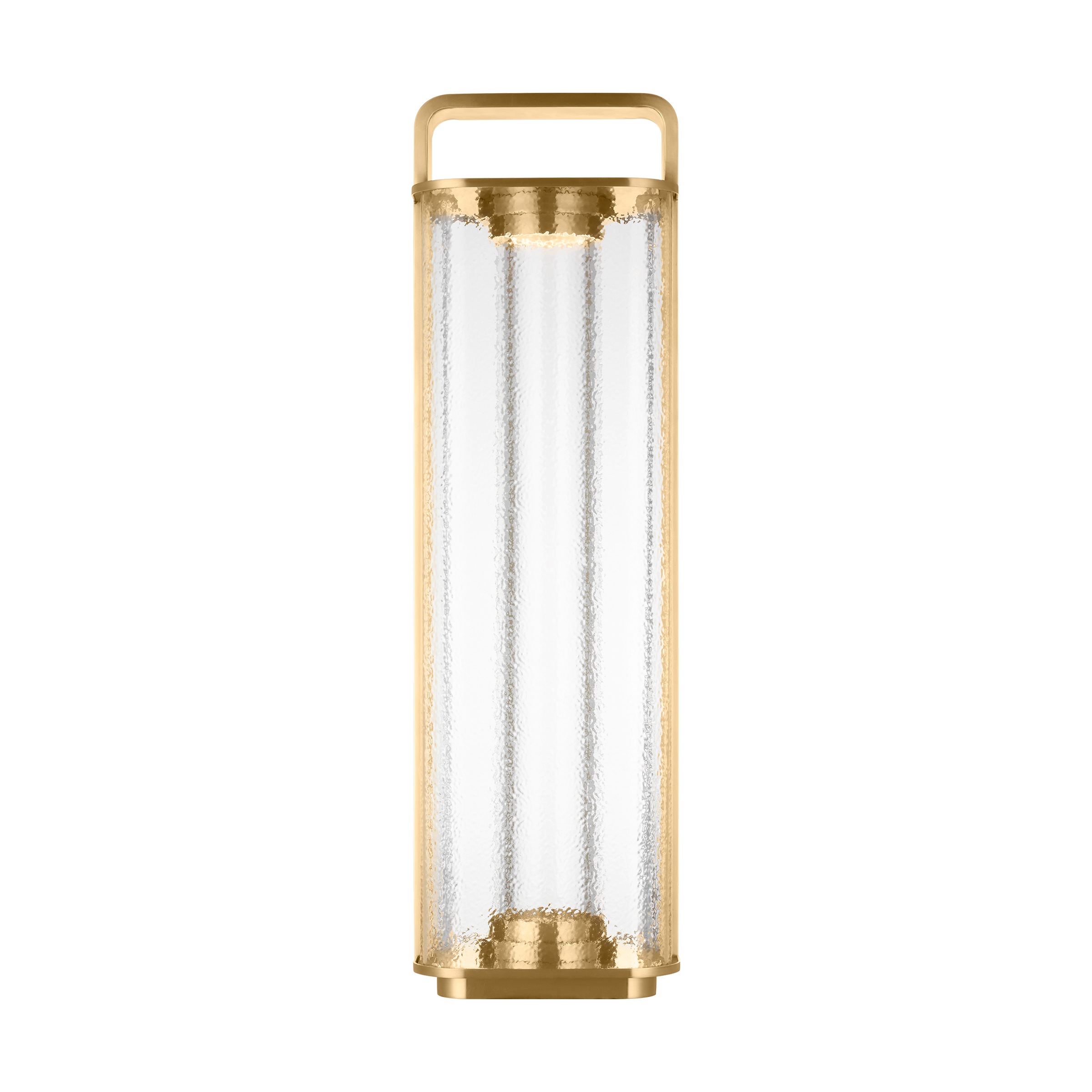 Flacara 24 Rechargeable Lantern Hand Rubbed Antique Brass 2700K 90 CRI