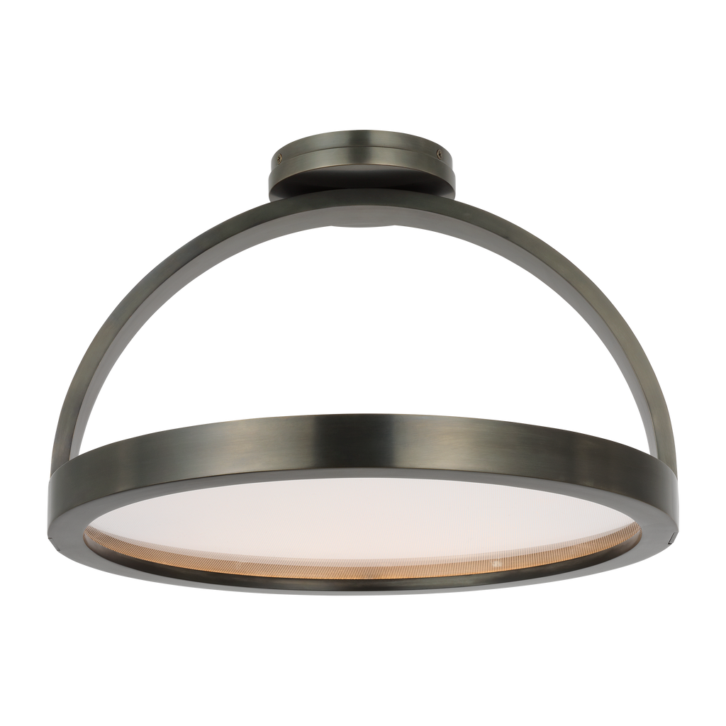 Cerne Large Semi Flush dark Bronze 2700K 90 CRI
