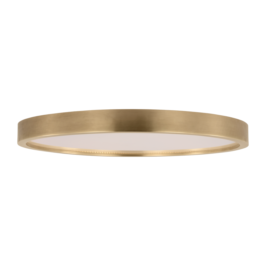 Cerne X-Large Flush Natural Brass 2700K 90 CRI 120V