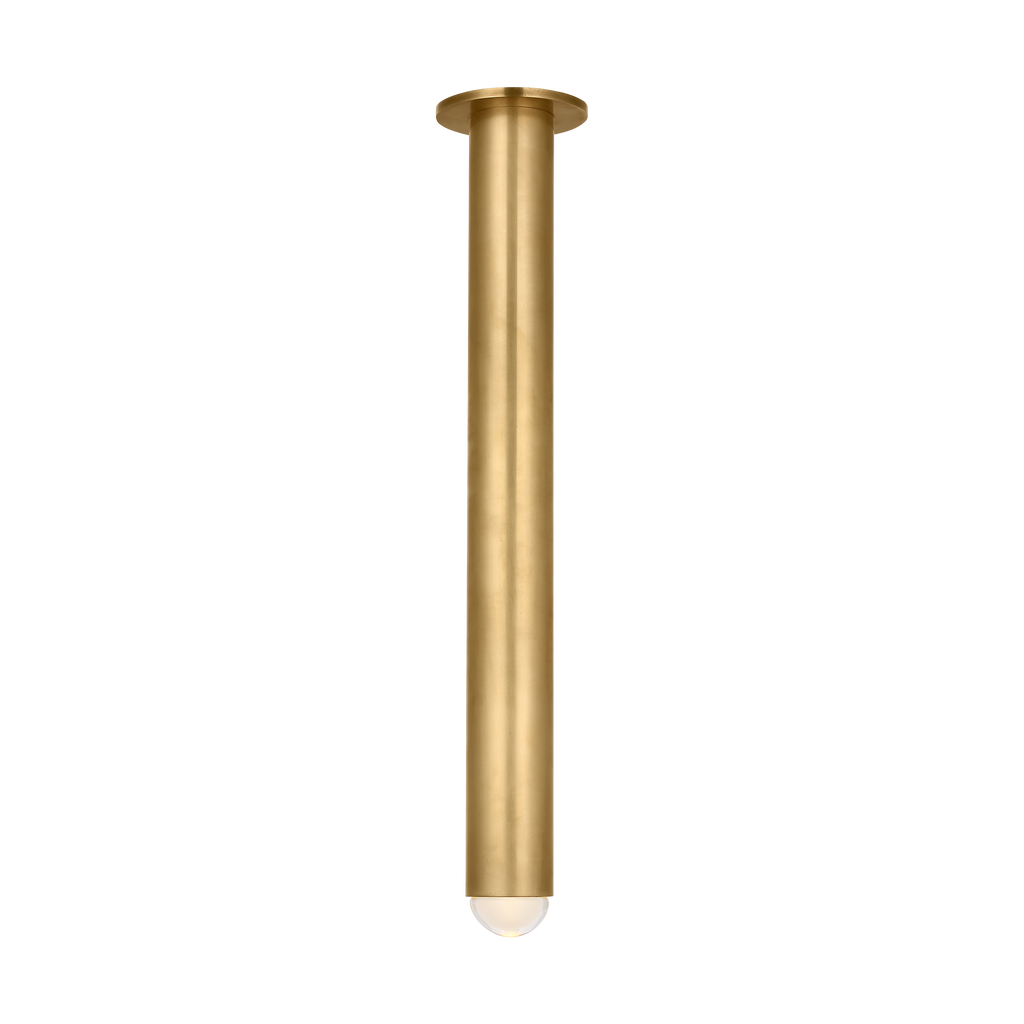 Ebell X-Large Flush Mount Natural Brass 2700K 90 CRI