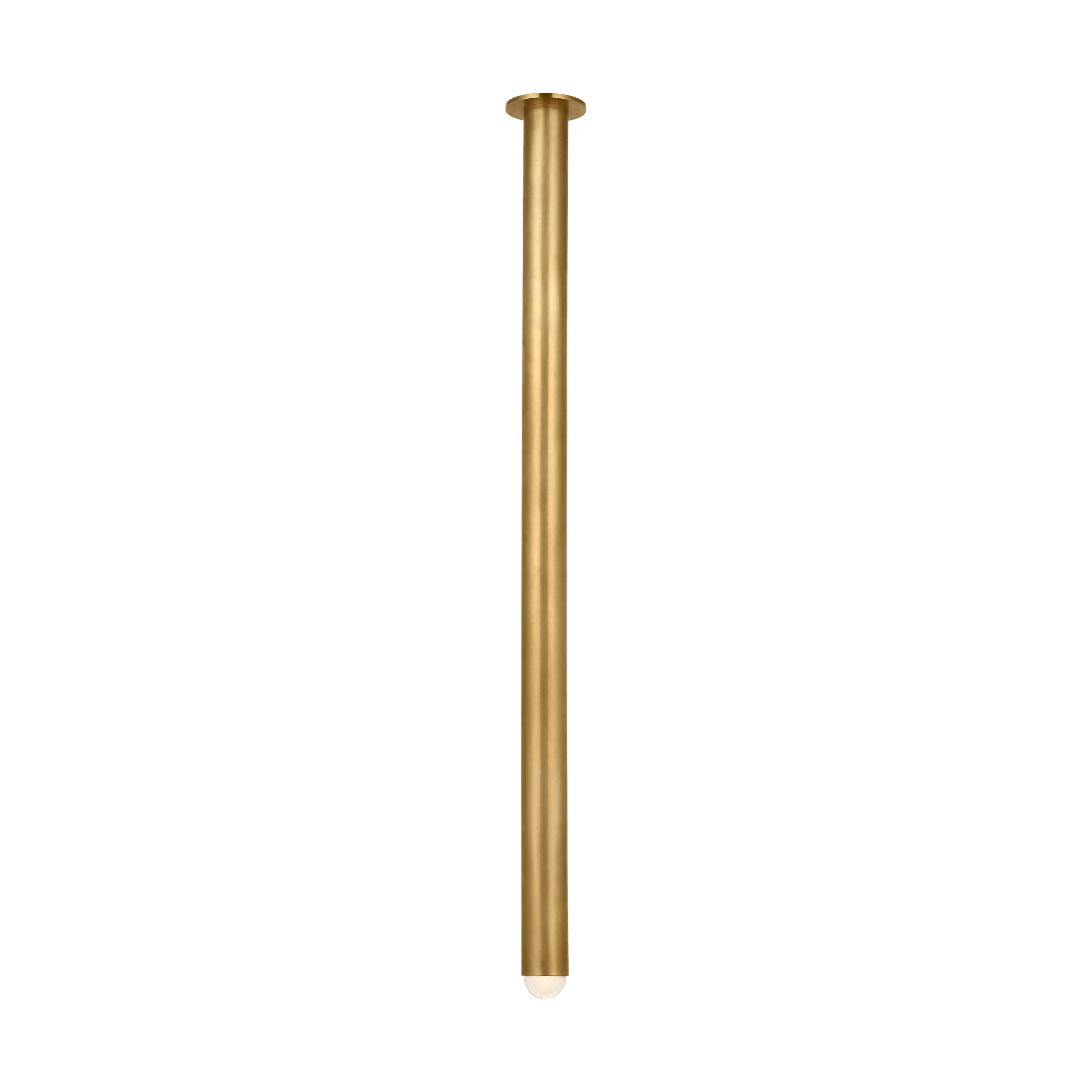 Ebell X-Grande Flush Mount Natural Brass 2700K 90 CRI