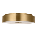 Wyllis 12 Flush Mount hand rubbed antique brass 2700K 90 CRI