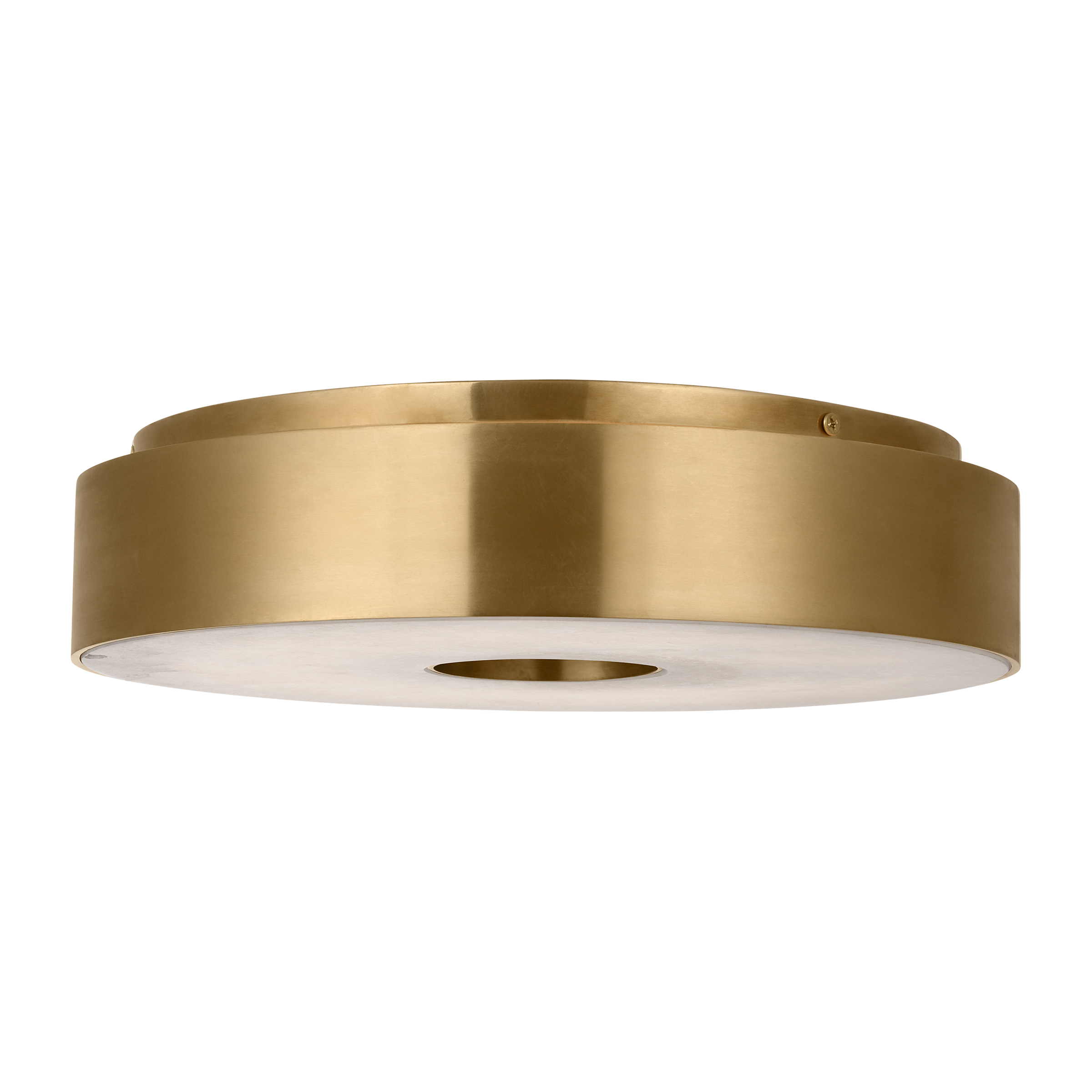 Wyllis 12 Flush Mount hand rubbed antique brass 2700K 90 CRI