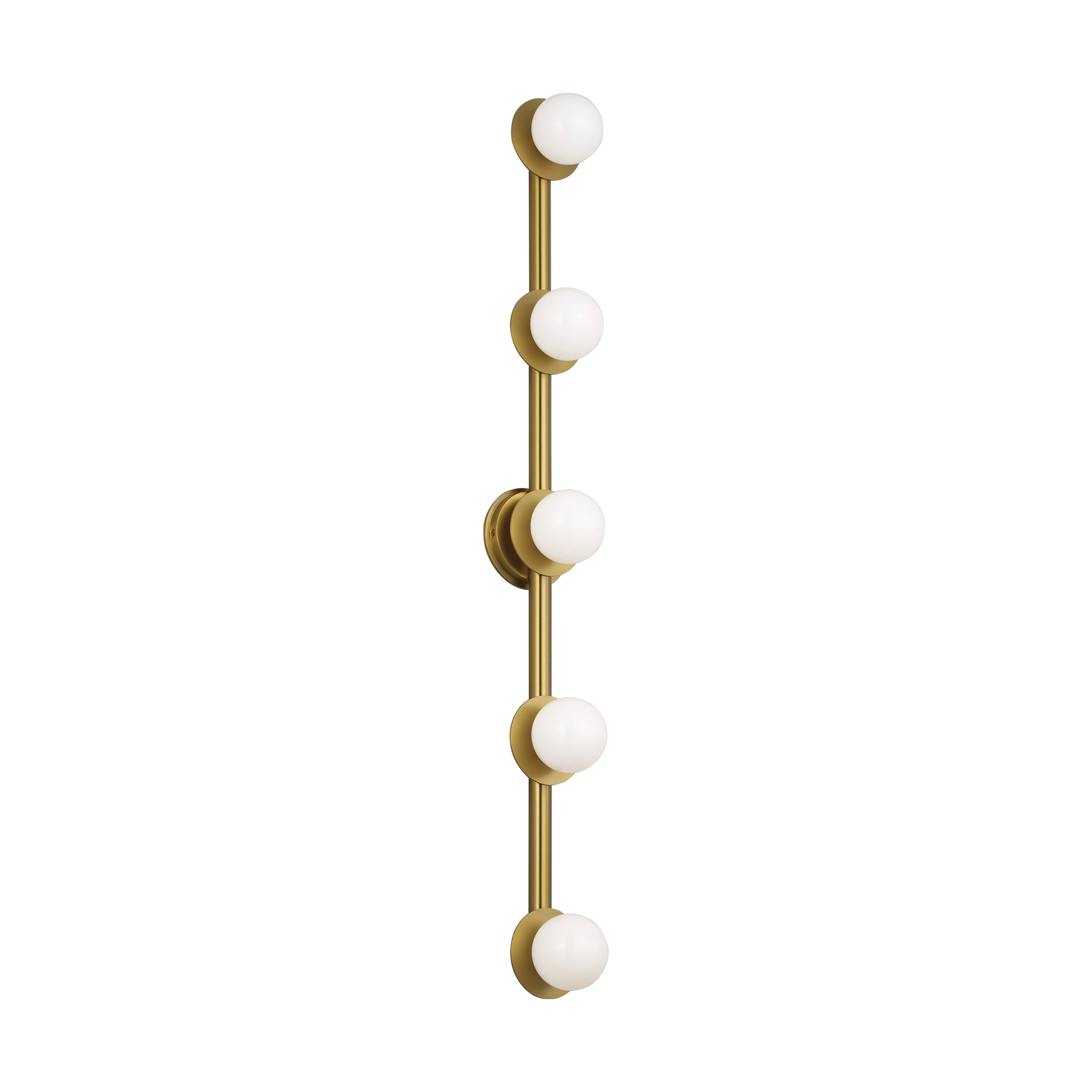 Nodes Extra Large Vanity Burnished Brass