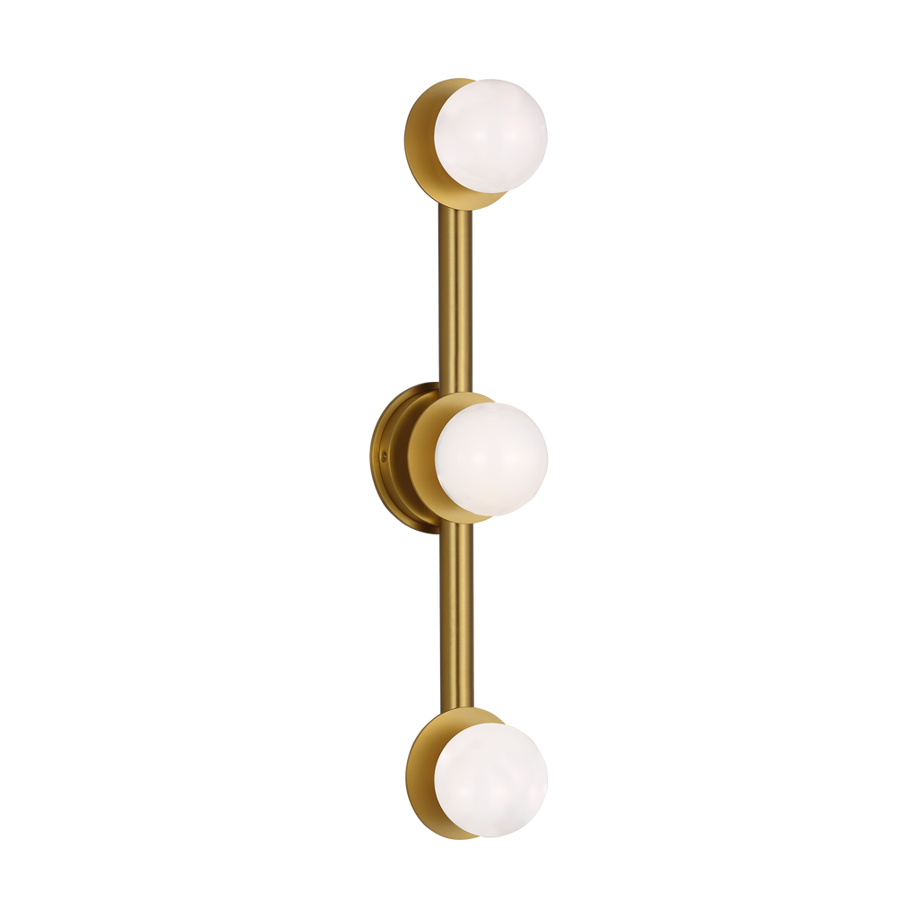 Nodes Large Vanity Burnished Brass