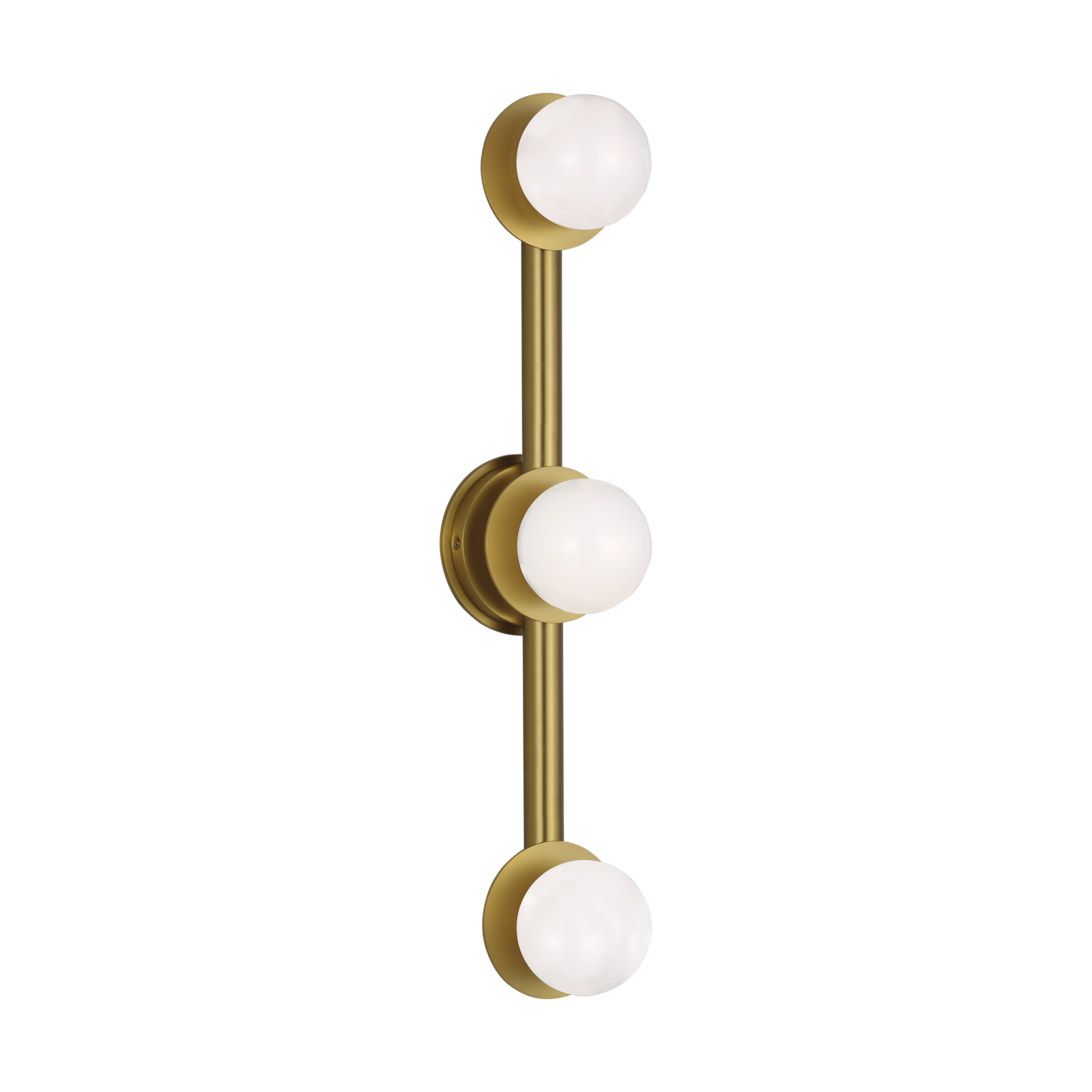 Nodes Large Vanity Burnished Brass