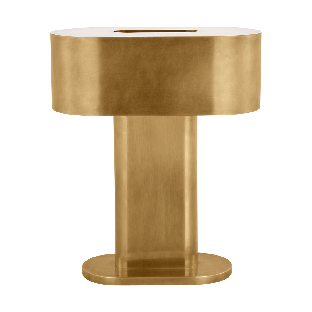 Wyllis Medium Table Lamp Natural Brass 2700K 90 CRI