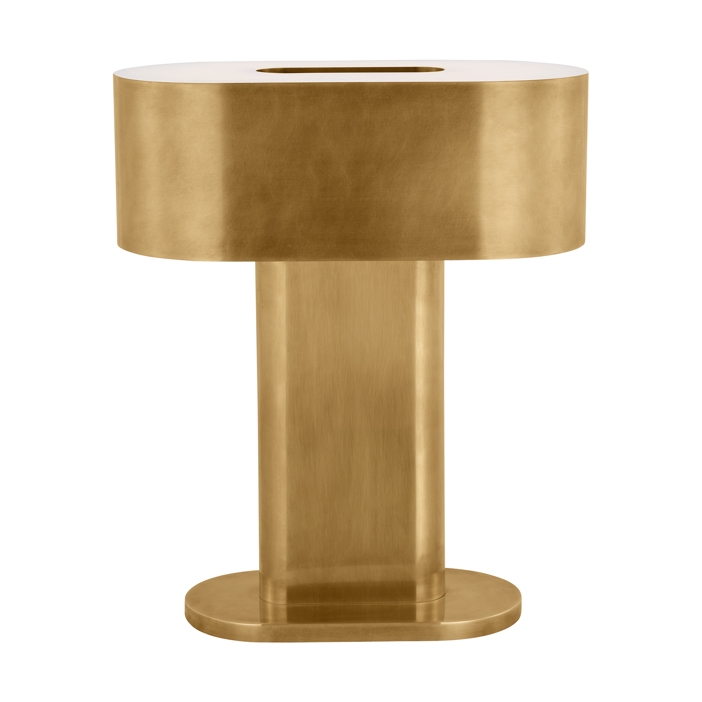 Wyllis Medium Table Lamp Natural Brass 2700K 90 CRI