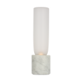 Volver Accent Table Lamp Clear Etched White marble 2700K 90 CRI