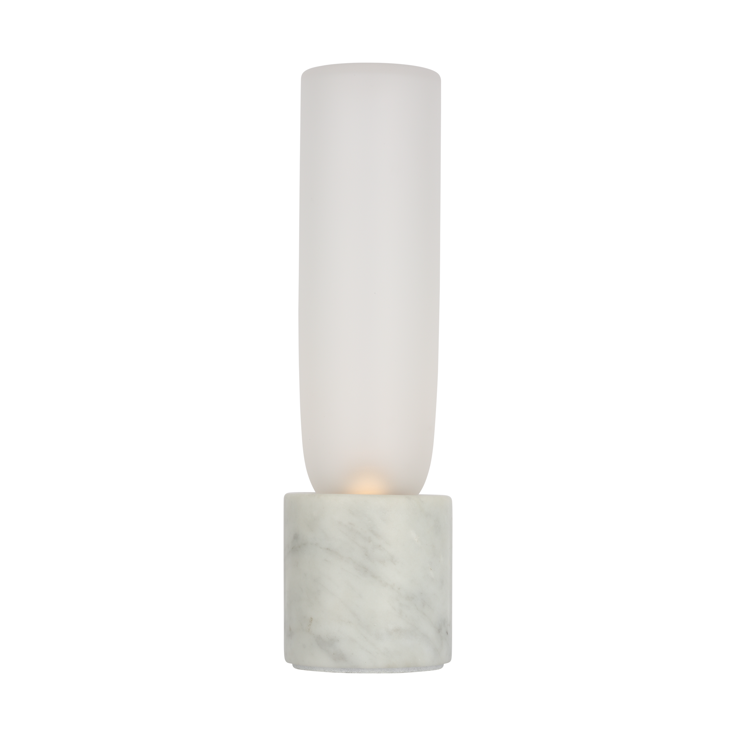 Volver Accent Table Lamp Clear Etched White marble 2700K 90 CRI