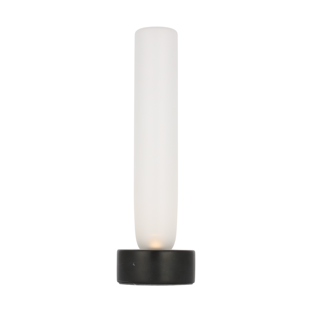 Volver Small Table Lamp Clear Etched Black marble 2700K 90 CRI