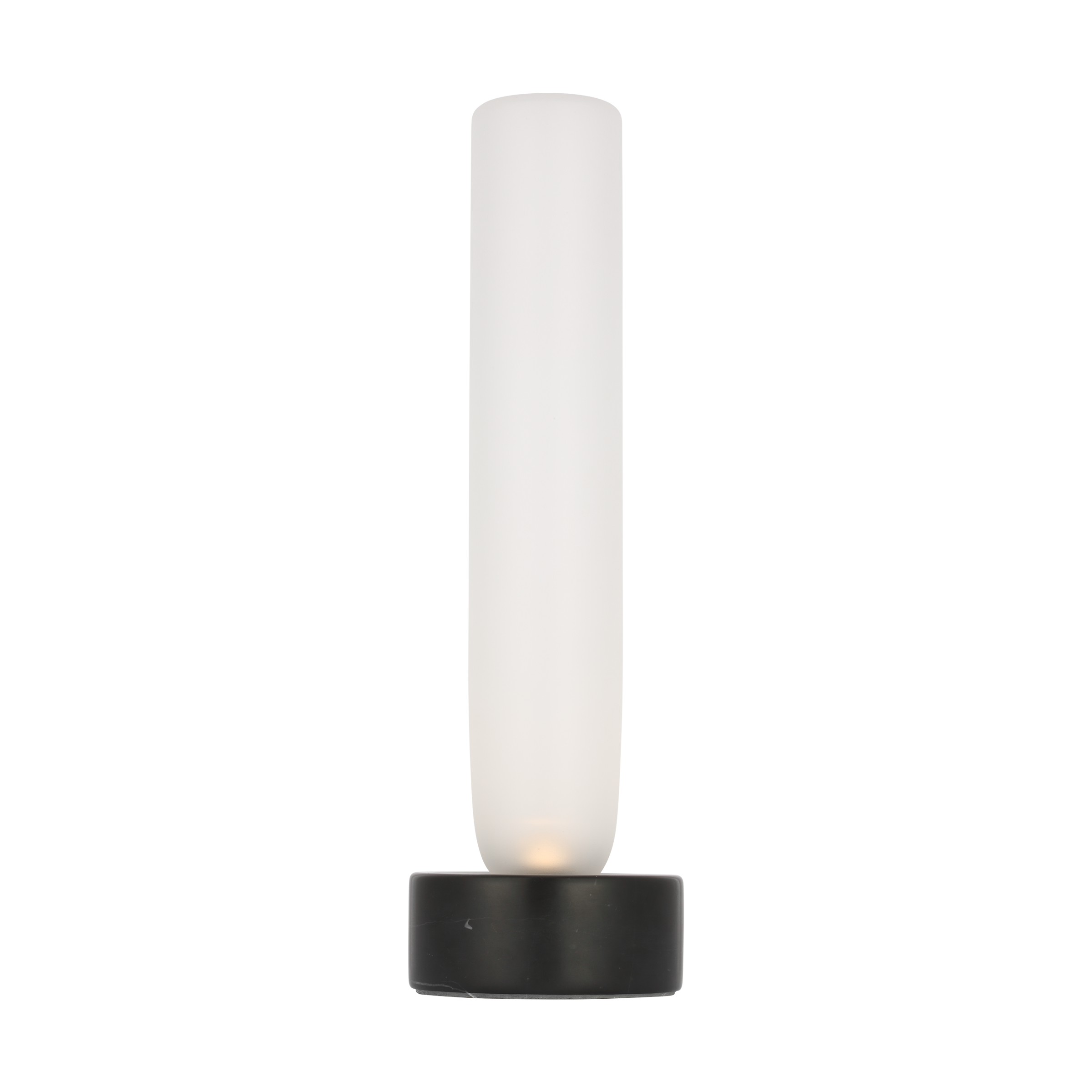 Volver Small Table Lamp Clear Etched Black marble 2700K 90 CRI
