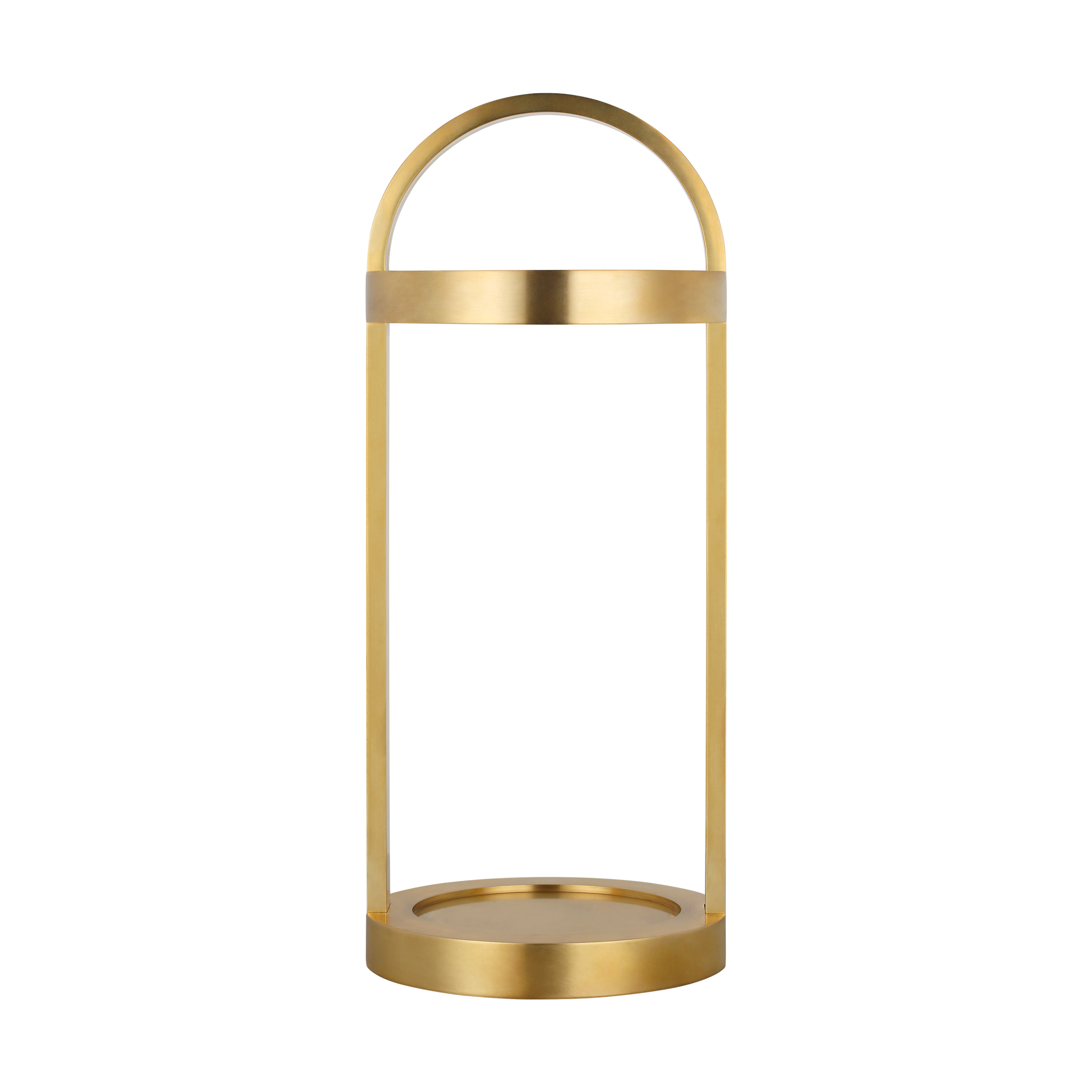 Cerne 17 Rechargeable Table Lamp hand rubbed antique brass 2700K 90 CRI