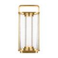 Flacara 15 Rechargeable Lantern hand rubbed antique brass 2700K 90 CRI