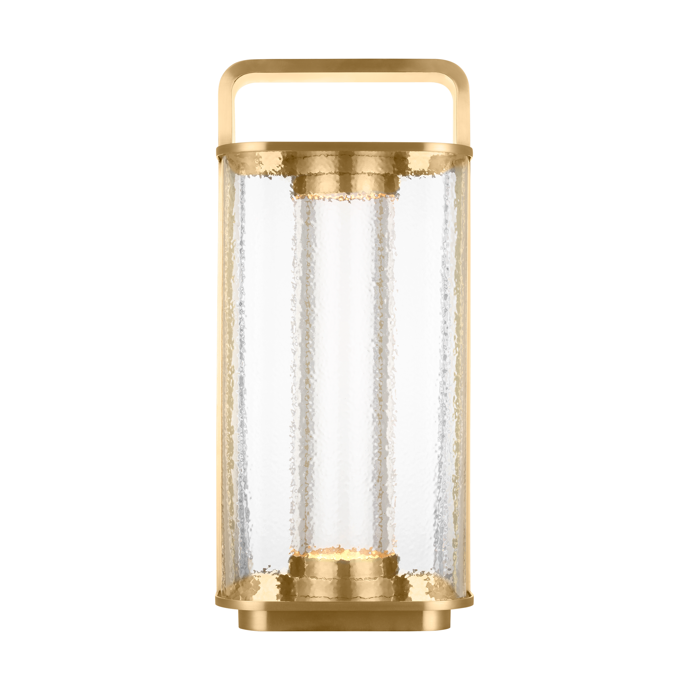 Flacara 15 Rechargeable Lantern hand rubbed antique brass 2700K 90 CRI
