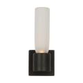 Volver Small Single Sconce Clear Etched Bronze 2700K 90 CRI