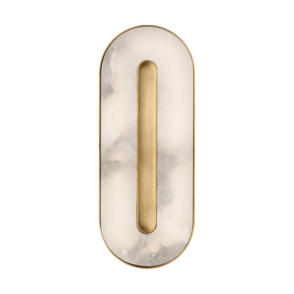Wyllis 12 Sconce hand rubbed antique brass 2700K 90 CRI