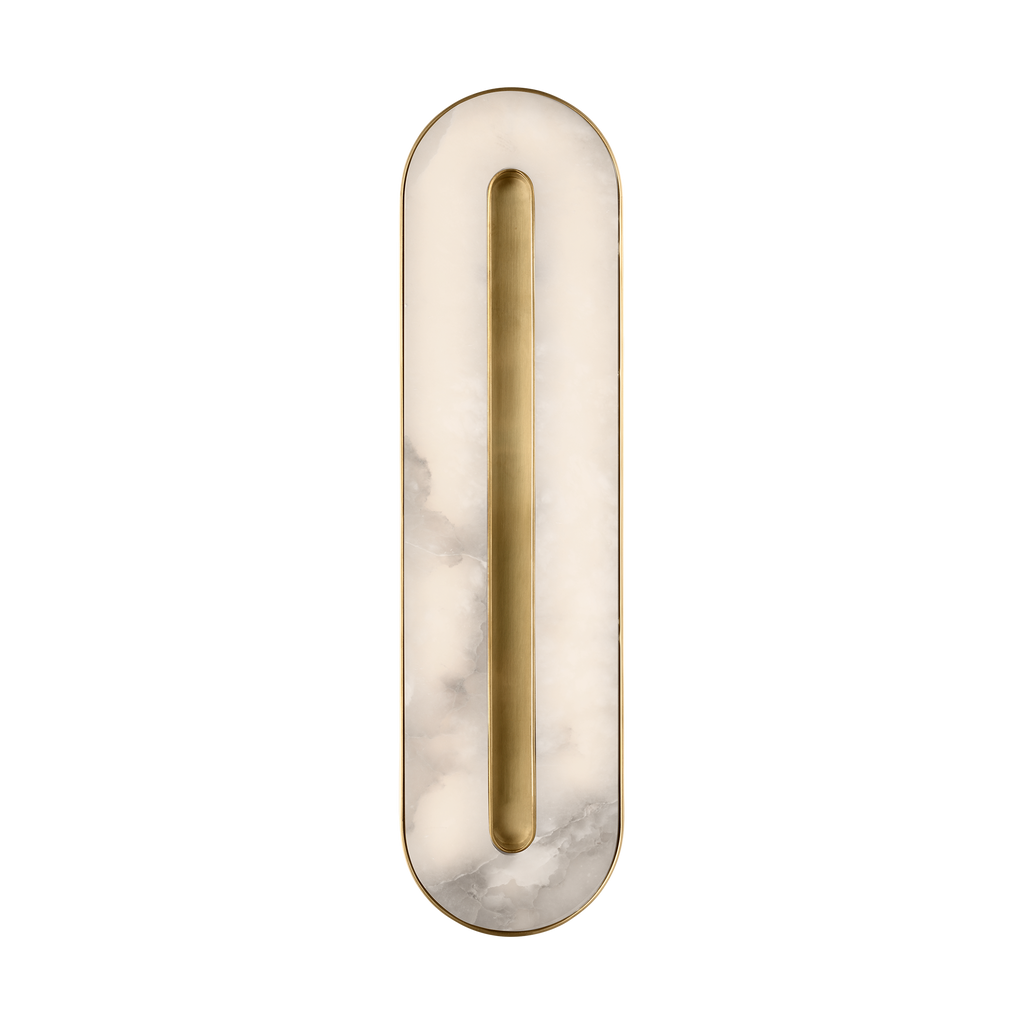 Wyllis 18 Sconce hand rubbed antique brass 2700K 90 CRI