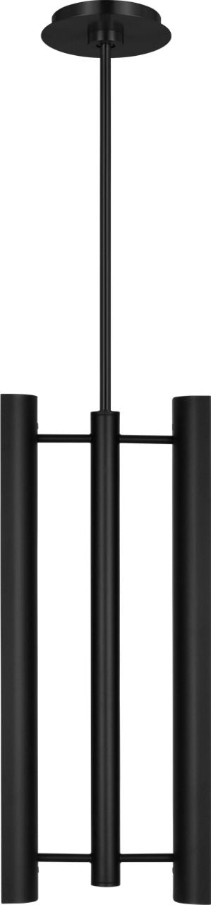Carson Two Light Pendant Midnight Black Bulbs Inc