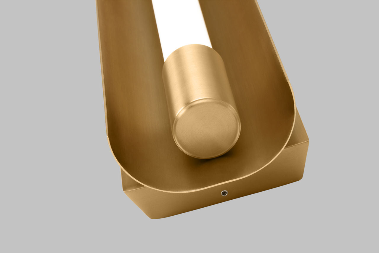 Carson Small Vanity Burnished Brass Bulbs Inc