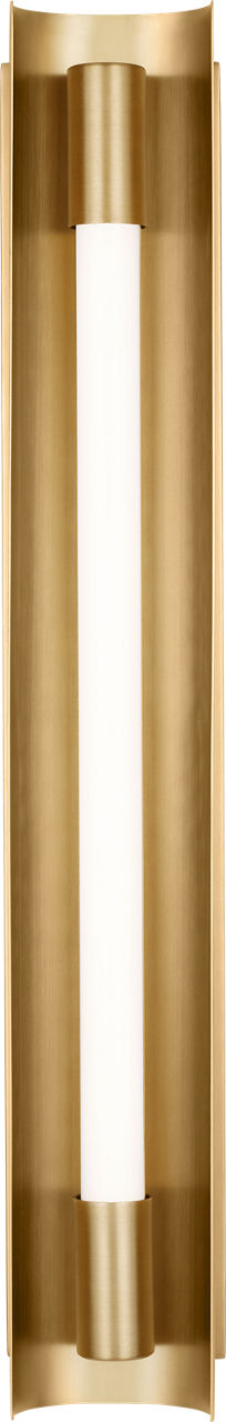 Carson Medium Vanity Burnished Brass Bulbs Included