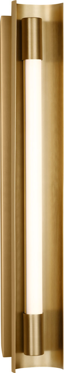 Carson Medium Vanity Burnished Brass Bulbs Included