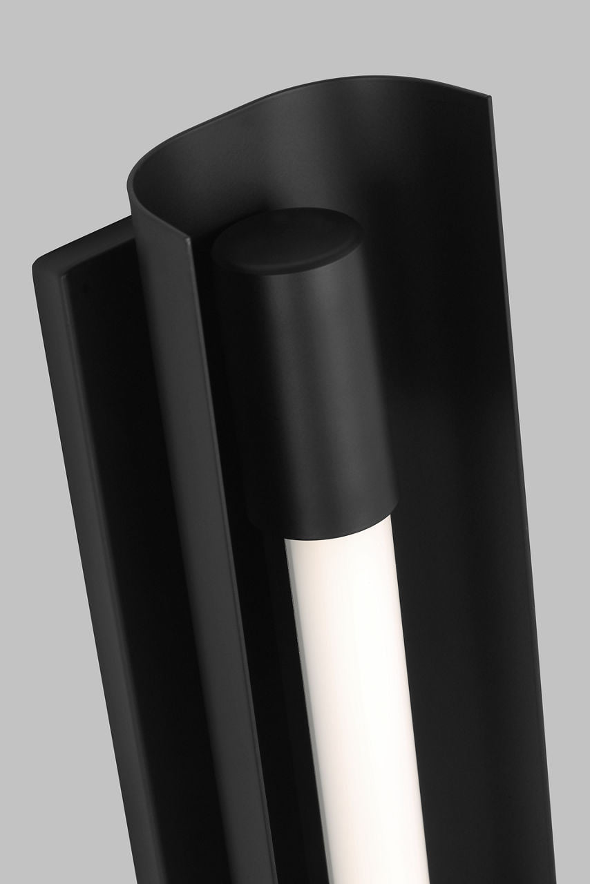 Carson Small Vanity Midnight Black Bulbs Included