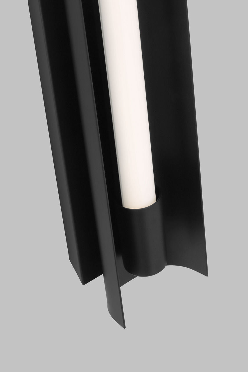 Carson Large Vanity Midnight Black Bulbs Inc