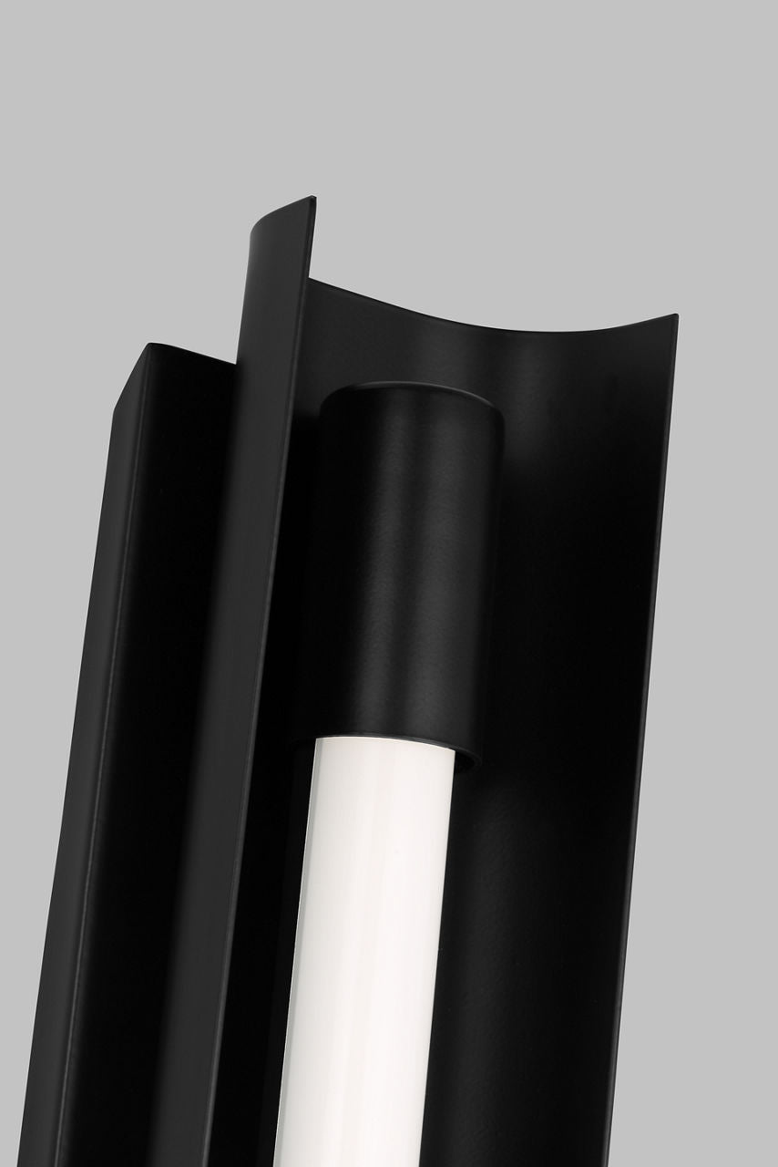 Carson Grande Vanity Midnight Black Bulbs Included