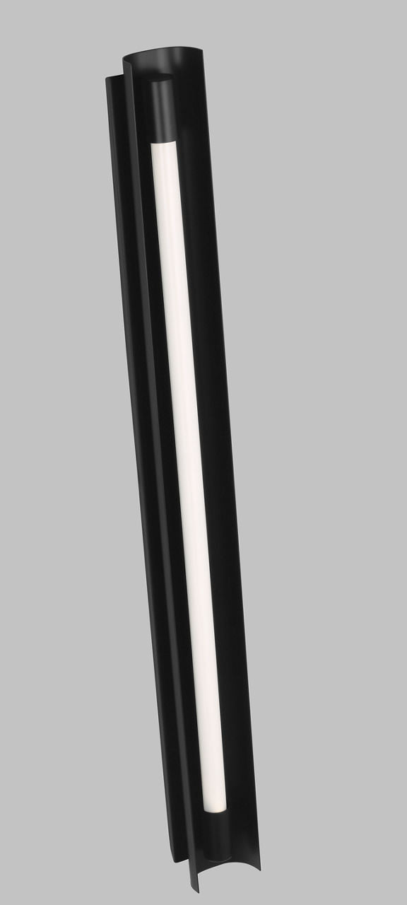 Carson Grande Vanity Midnight Black Bulbs Included