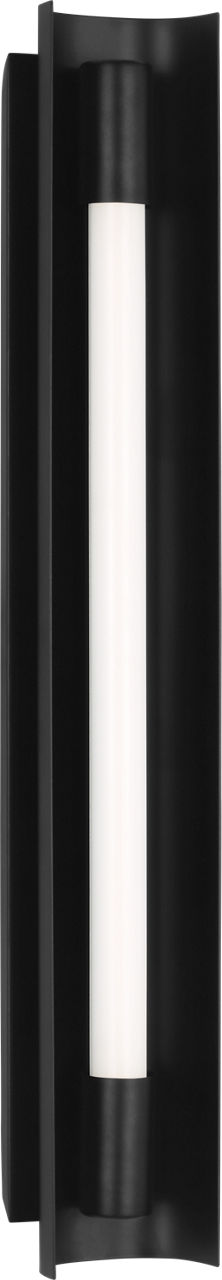 Carson Medium Vanity Midnight Black Bulbs Included