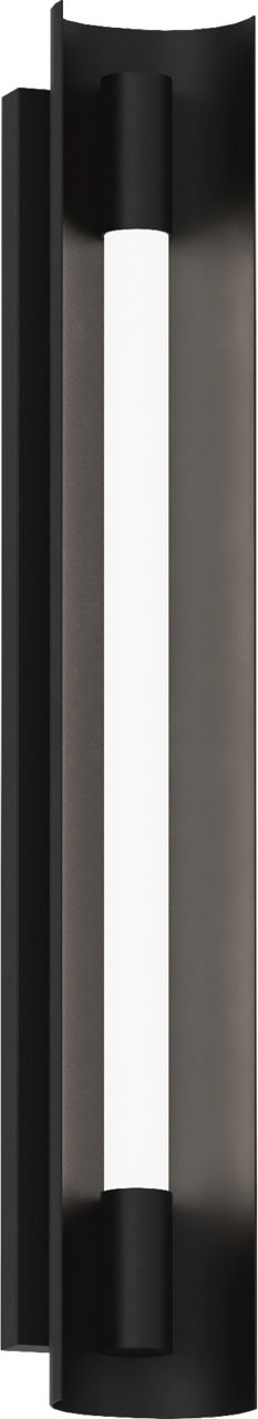 Carson Medium Vanity Midnight Black Bulbs Included