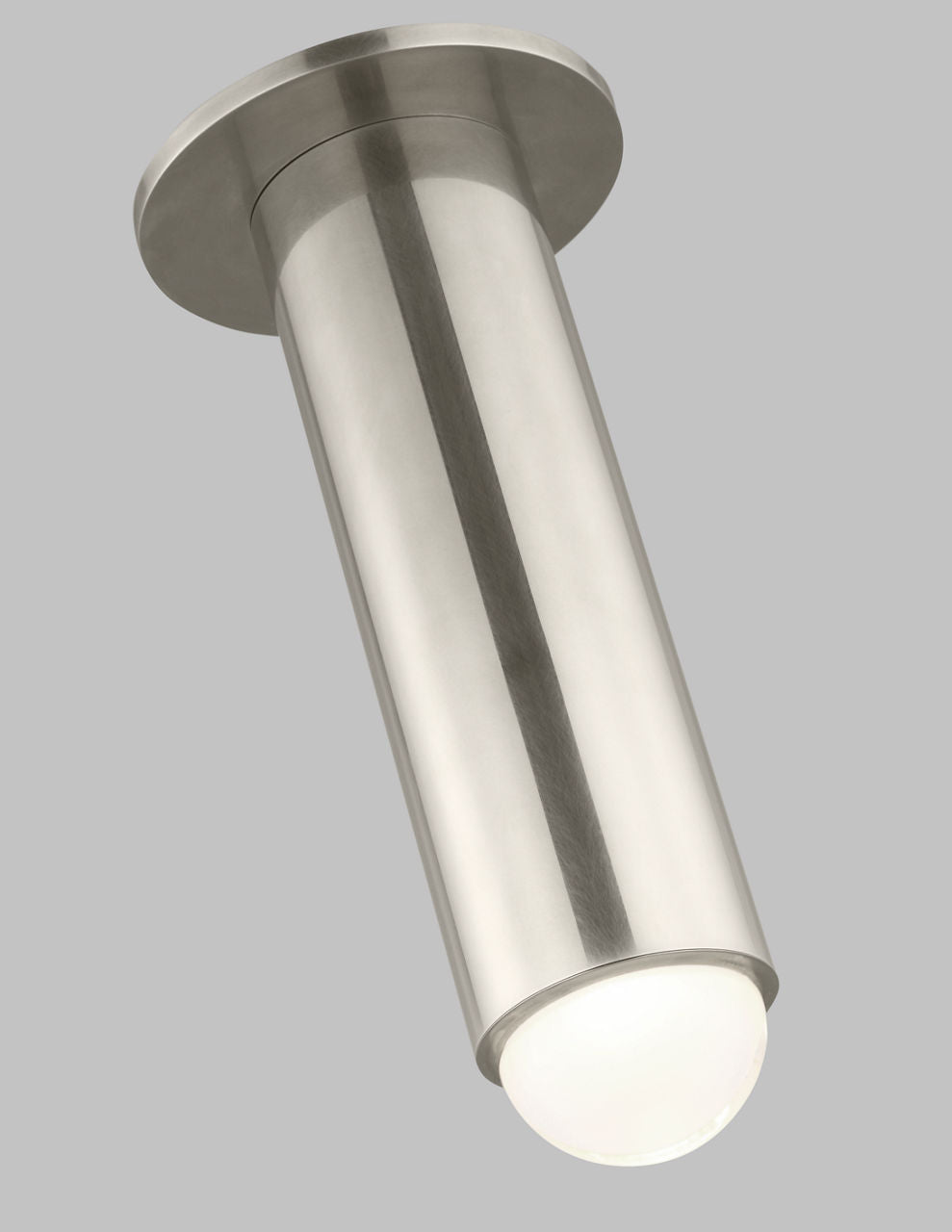 Ebell Medium Flush Mount antique nickel 2700K 90 CRI integrated led 90 cri 2700k 120v-277v unv