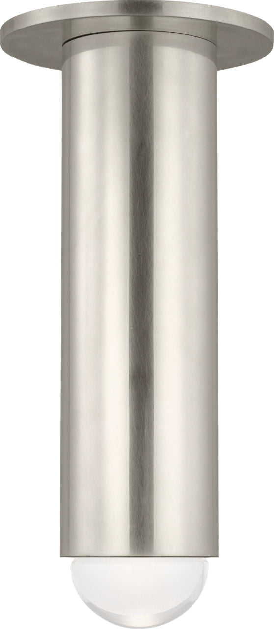 Ebell Medium Flush Mount antique nickel 2700K 90 CRI integrated led 90 cri 2700k 120v-277v unv