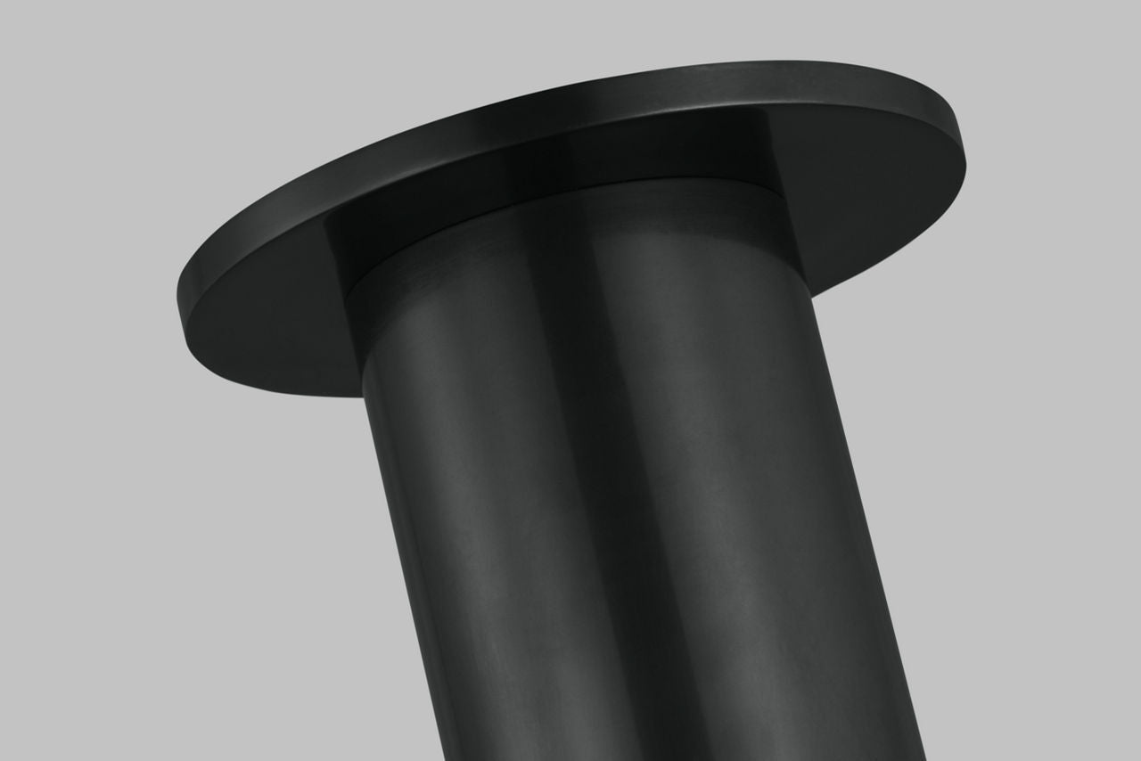 Ebell Medium Flush Mount Dark Bronze LED 2700K 90 CRI 120-277V