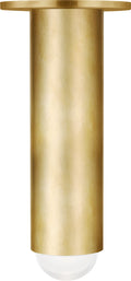 Ebell Medium Flush Mount Natural Brass 2700K 90 CRI integrated led 90 cri 2700k 120v-277v unv