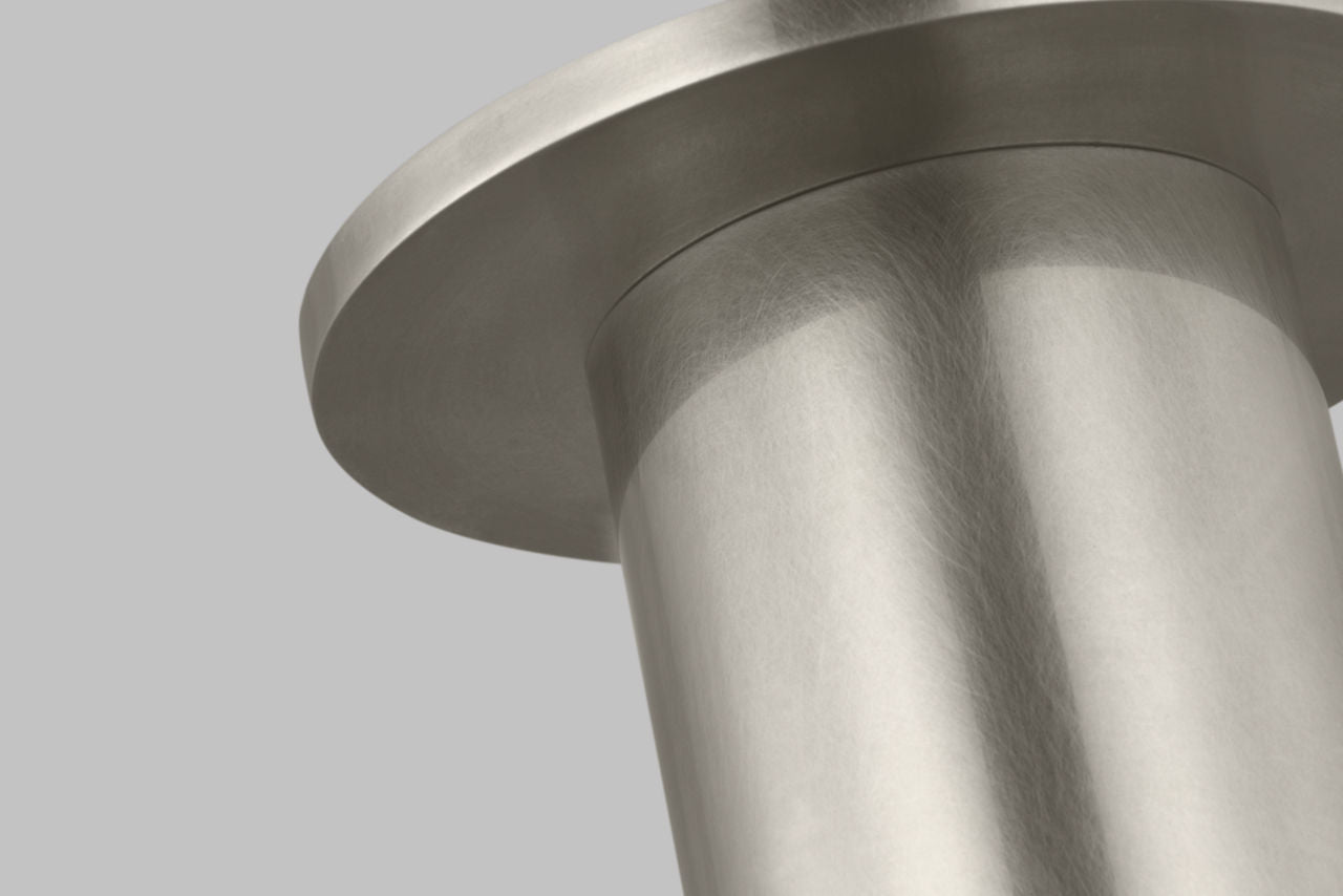 Ebell Small Flush Mount antique nickel 2700K 90 CRI integrated led 90 cri 2700k 120v-277v unv
