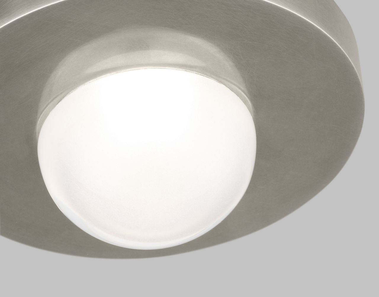 Ebell Mini Flush Mount antique Nickel LED 2700K 90 CRI 120-277V