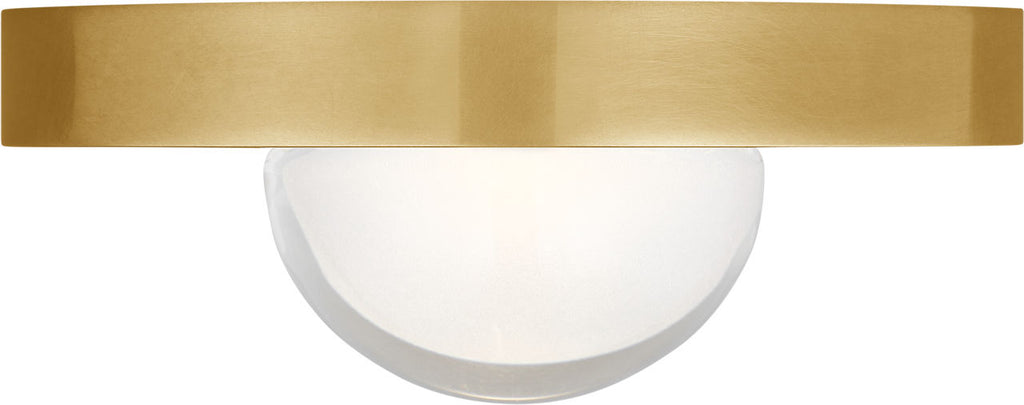 Ebell Mini Flush Mount Natural Brass 2700K 90 CRI integrated led 90 cri 2700k 120v-277v universal